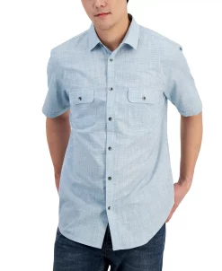 Alfani Men's Warren Shirt, Created For Macy's -macys shop 22883612 fpx
