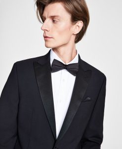 Bar III Men's Slim-Fit Faille-Trim Tuxedo Jacket, Created For Macy's 5 Bar III Men's Slim-Fit Faille-Trim Tuxedo Jacket, Created For Macy's -macys shop 22927335 fpx