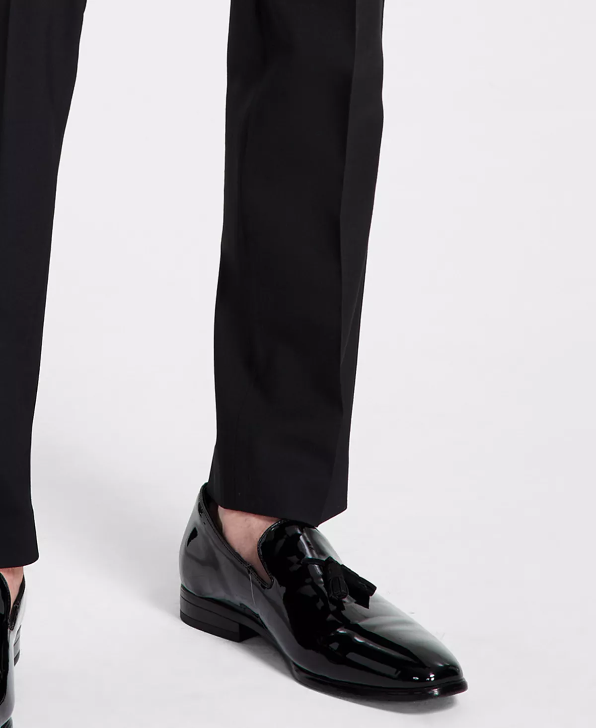 Men's Slim-Fit Faille-Trim Tuxedo Pants, Created For Macy's Bar III Men's Slim-Fit Faille-Trim Tuxedo Pants, Created For Macy's -macys shop