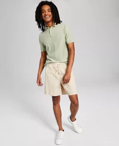 And Now This Men's Soft Knit Short-Sleeve Polo Shirt -macys shop 22986021 fpx