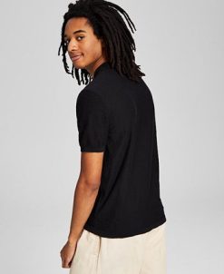 And Now This Men's Soft Knit Short-Sleeve Polo Shirt -macys shop 22986026 fpx