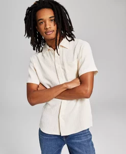And Now This Men's Seersucker Shirt -macys shop 22986104 fpx