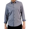 Alfani Men's Modern Classic-Fit Stretch Dot Dobby Button-Down Shirt, Created For Macy's -macys shop 22988351 fpx