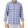 Alfani Men's Long-Sleeve Domina Plaid Yarn-Dyed Shirt, Created For Macy's -macys shop 22988400 fpx