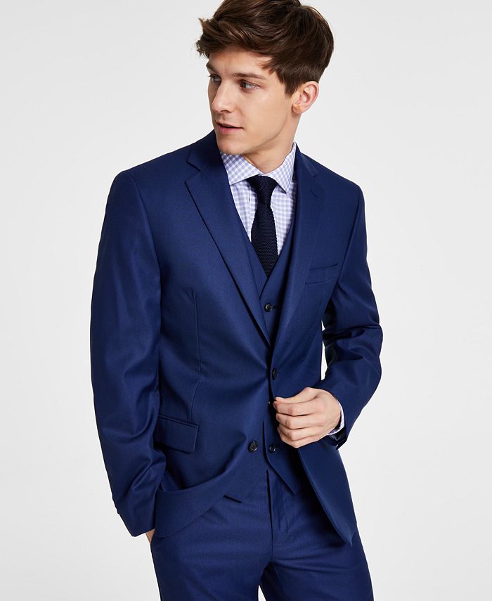 Men's Slim-Fit Stretch Solid Suit Jacket, Created For Macy's Alfani Men's Slim-Fit Stretch Solid Suit Jacket, Created For Macy's -macys shop