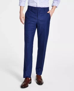 Alfani Men's Slim-Fit Stretch Solid Suit Pants, Created For Macy's -macys shop 22998676 fpx