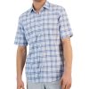 Alfani Men's Ellen Classic-Fit Textured Yarn-Dyed Plaid Button-Down Shirt, Created For Macy's -macys shop 23046664 fpx