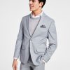 Bar III Men's Skinny-Fit Sharkskin Suit Jacket, Created For Macy's -macys shop 23047569 fpx