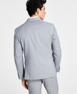 Bar III Men's Skinny-Fit Sharkskin Suit Jacket, Created For Macy's 4 Bar III Men's Skinny-Fit Sharkskin Suit Jacket, Created For Macy's -macys shop 23047570 fpx