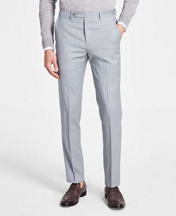 Men's Skinny-Fit Sharkskin Suit Pants, Created For Macy's Bar III Men's Skinny-Fit Sharkskin Suit Pants, Created For Macy's -macys shop