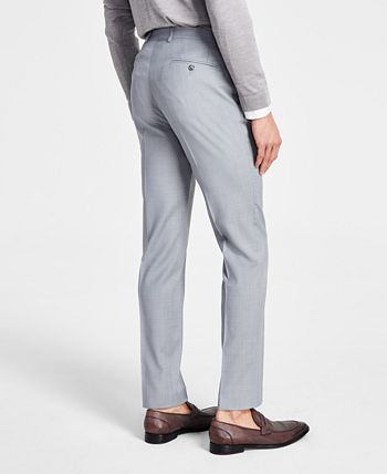 Men's Skinny-Fit Sharkskin Suit Pants, Created For Macy's Bar III Men's Skinny-Fit Sharkskin Suit Pants, Created For Macy's -macys shop