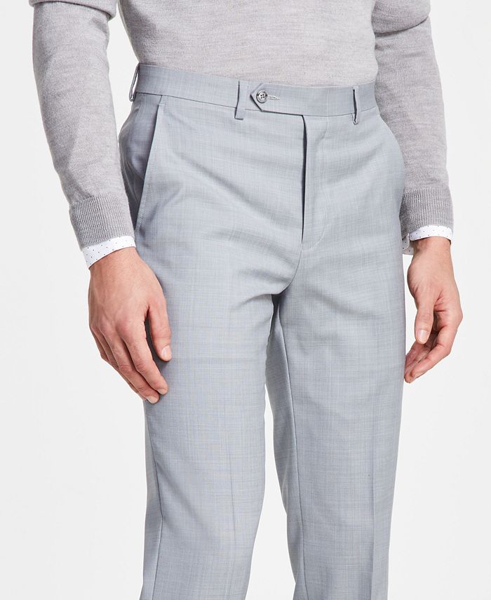 Men's Skinny-Fit Sharkskin Suit Pants, Created For Macy's Bar III Men's Skinny-Fit Sharkskin Suit Pants, Created For Macy's -macys shop