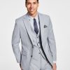 Bar III Men's Slim-Fit Wool Sharkskin Suit Jacket, Created For Macy's -macys shop 23047932 fpx