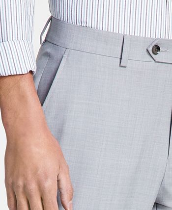 Men's Slim-Fit Wool Sharkskin Suit Pants, Created For Macy's Bar III Men's Slim-Fit Wool Sharkskin Suit Pants, Created For Macy's -macys shop