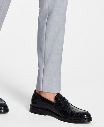 Men's Slim-Fit Wool Sharkskin Suit Pants, Created For Macy's Bar III Men's Slim-Fit Wool Sharkskin Suit Pants, Created For Macy's -macys shop