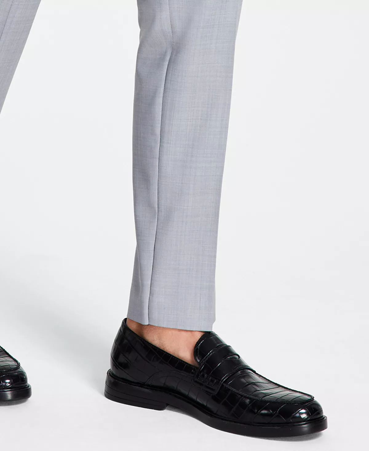 Men's Slim-Fit Wool Sharkskin Suit Pants, Created For Macy's Bar III Men's Slim-Fit Wool Sharkskin Suit Pants, Created For Macy's -macys shop