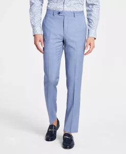 Bar III Men's Slim-Fit Wool Sharkskin Suit Pants, Created For Macy's 10 Bar III Men's Slim-Fit Wool Sharkskin Suit Pants, Created For Macy's -macys shop 23048311 fpx