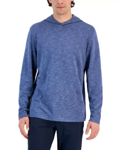 Alfani Men's Pique Slub Hoodie, Created For Macy's -macys shop 23048672 fpx