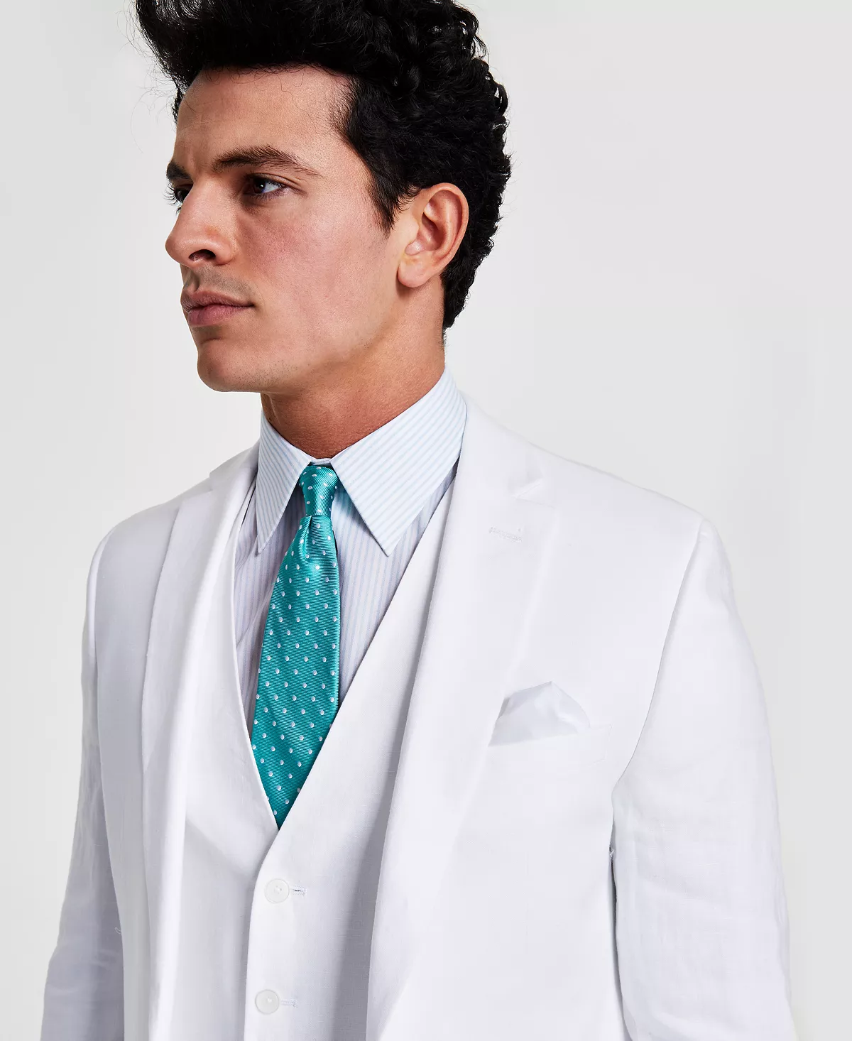 Men's Slim-Fit Textured Linen Suit Separate Jacket, Created For Macy's Bar III Men's Slim-Fit Textured Linen Suit Separate Jacket, Created For Macy's -macys shop