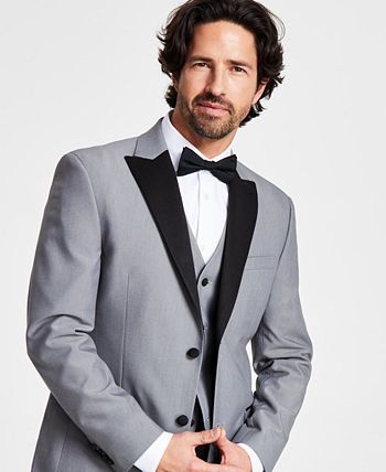 Men's Slim-Fit Contrast-Trim Tuxedo Jacket, Created For Macy's Alfani Men's Slim-Fit Contrast-Trim Tuxedo Jacket, Created For Macy's -macys shop