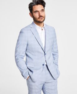 Alfani Men's Slim-Fit Stretch Solid Suit Jacket, Created For Macy's