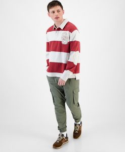 Sun + Stone Men's Kenny Rugby Shirt, Created For Macy's