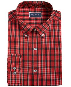 Club Room Men's Plaid Dress Shirt, Created For Macy's