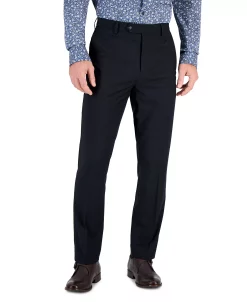 Vince Camuto Men's Slim-Fit Spandex Super-Stretch Suit Pants -macys shop 23166444 fpx