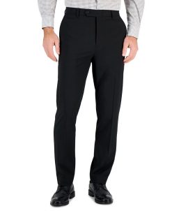 Vince Camuto Men's Slim-Fit Spandex Super-Stretch Suit Pants