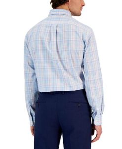 Club Room Men's Regular Fit Cotton Peter Plaid Dress Shirt, Created For Macy's 3 Club Room Men's Regular Fit Cotton Peter Plaid Dress Shirt, Created For Macy's -macys shop 23188890 fpx