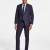 Michael Kors N's Classic Fit Wool-Blend Plaid Suit Jacket & Suit Pants -macys shop 23197143 fpx