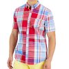 Club Room Rimson Classic-Fit Plaid Button-Down Poplin Shirt, Created For Macy's -macys shop 23204818 fpx