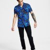 INC International Concepts Men's Regular-Fit Butterfly Short-Sleeve Shirt, Created For Macy's 2 INC International Concepts Men's Regular-Fit Butterfly Short-Sleeve Shirt, Created For Macy's -macys shop 23232493 fpx