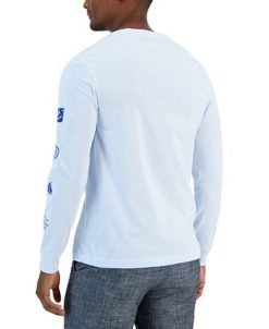Club Room Men's Cypress Marina Classic-Fit Graphic Long-Sleeve T-Shirt, Created For Macy's -macys shop 23286609 fpx