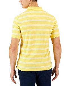 Club Room Men's Retro Stripe Polo, Created For Macy's -macys shop 23308421 fpx
