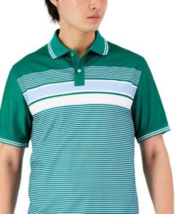 Club Room Men's Variegated Polo, Created For Macy's -macys shop 23308612 fpx