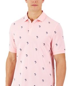 Club Room Men's Shady Palm Polo, Created For Macy's 4 Club Room Men's Shady Palm Polo, Created For Macy's -macys shop 23351717 fpx