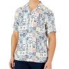 Club Room Men's Rumbie Mixed Medallion Silk Shirt, Created For Macy's -macys shop 23359066 fpx
