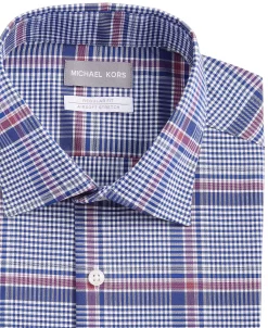 Michael Kors N's Regular-Fit Stretch Performance Dress Shirt -macys shop 23367030 fpx