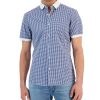 Michael Kors N's Slim-Fit Short-Sleeve Gingham Shirt -macys shop 23404379 fpx