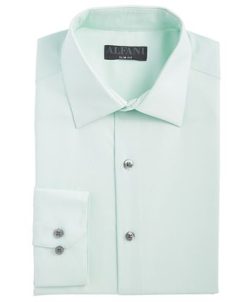 Alfani Men's Slim Fit 2-Way Stretch Stain Resistant Dress Shirt, Created For Macy's 3 Alfani Men's Slim Fit 2-Way Stretch Stain Resistant Dress Shirt, Created For Macy's -macys shop 23412697 fpx