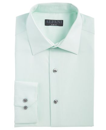 Men's Slim Fit 2-Way Stretch Stain Resistant Dress Shirt, Created For Macy's Alfani Men's Slim Fit 2-Way Stretch Stain Resistant Dress Shirt, Created For Macy's -macys shop