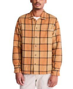 Timberland Men's Plaid Woven Overshirt
