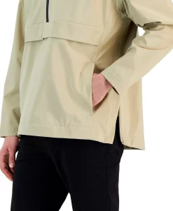 Alfani Men's AlfaTech Popover Anorak Lightweight Jacket, Created For Macy's -macys shop 23493412 fpx