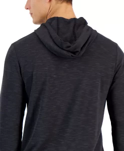 Alfani Men's Pique Slub Hoodie, Created For Macy's -macys shop 23494861 fpx