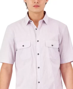 Alfani Men's Warren Shirt, Created For Macy's -macys shop 23534809 fpx