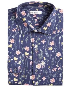 Bar III Men's Slim Fit Floral Print Dress Shirt, Created For Macy's 5 Bar III Men's Slim Fit Floral Print Dress Shirt, Created For Macy's -macys shop 23567919 fpx