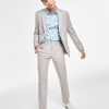 INC International Concepts Men's Slim-Fit Floral-Print Dress Shirt & Classic-Fit Sharkskin Suit Separates, Created For Macy's -macys shop 23611857 fpx