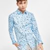INC International Concepts Slim-Fit Floral-Print Dress Shirt, Created For Macy's