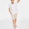 INC International Concepts Men's Rib Knit Short-Sleeve Button-Up & 8.5 Chambray Short, Created For Macy's 1 INC International Concepts Men's Rib Knit Short-Sleeve Button-Up & 8.5 Chambray Short, Created For Macy's -macys shop 23666965 fpx 1